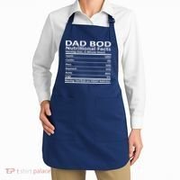 Dad Bod Nutritional Facts Funny Father Apron thumb 2