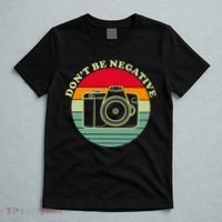 Dont Be Negative Camera Vintage T-Shirt thumb 5