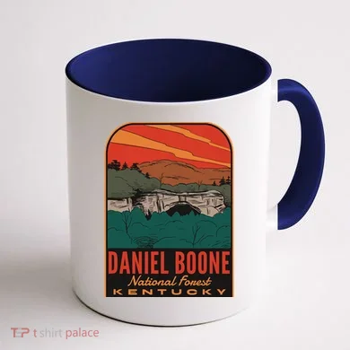 Daniel Boone National Forest Coffee Mug back