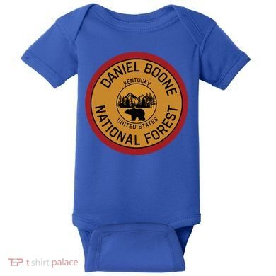 Daniel Boone National Forest Baby Bodysuit