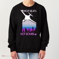Drop Beats Not Bombs Women's Sweatshirt thumb 0