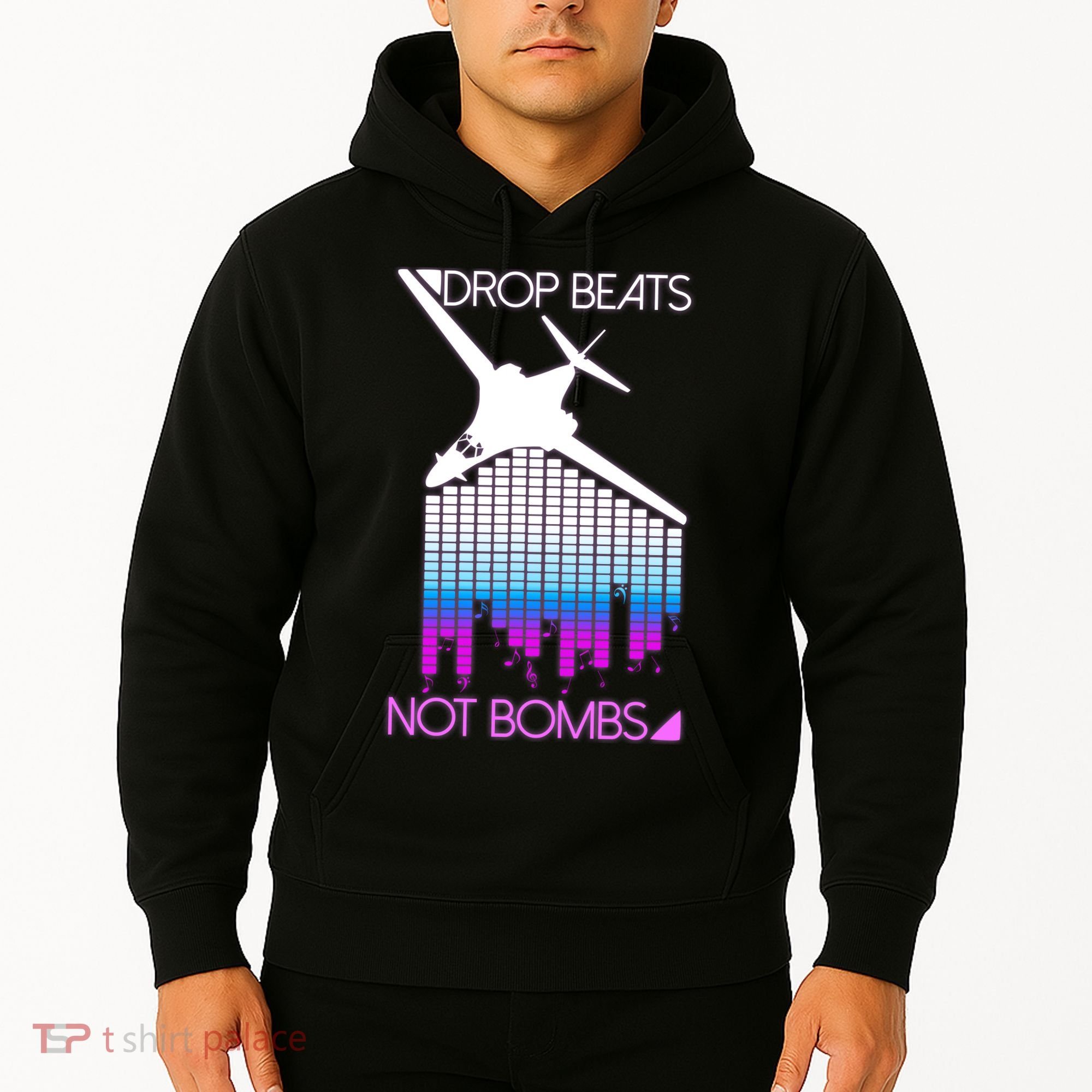 Drop Beats Not Bombs Hoodie