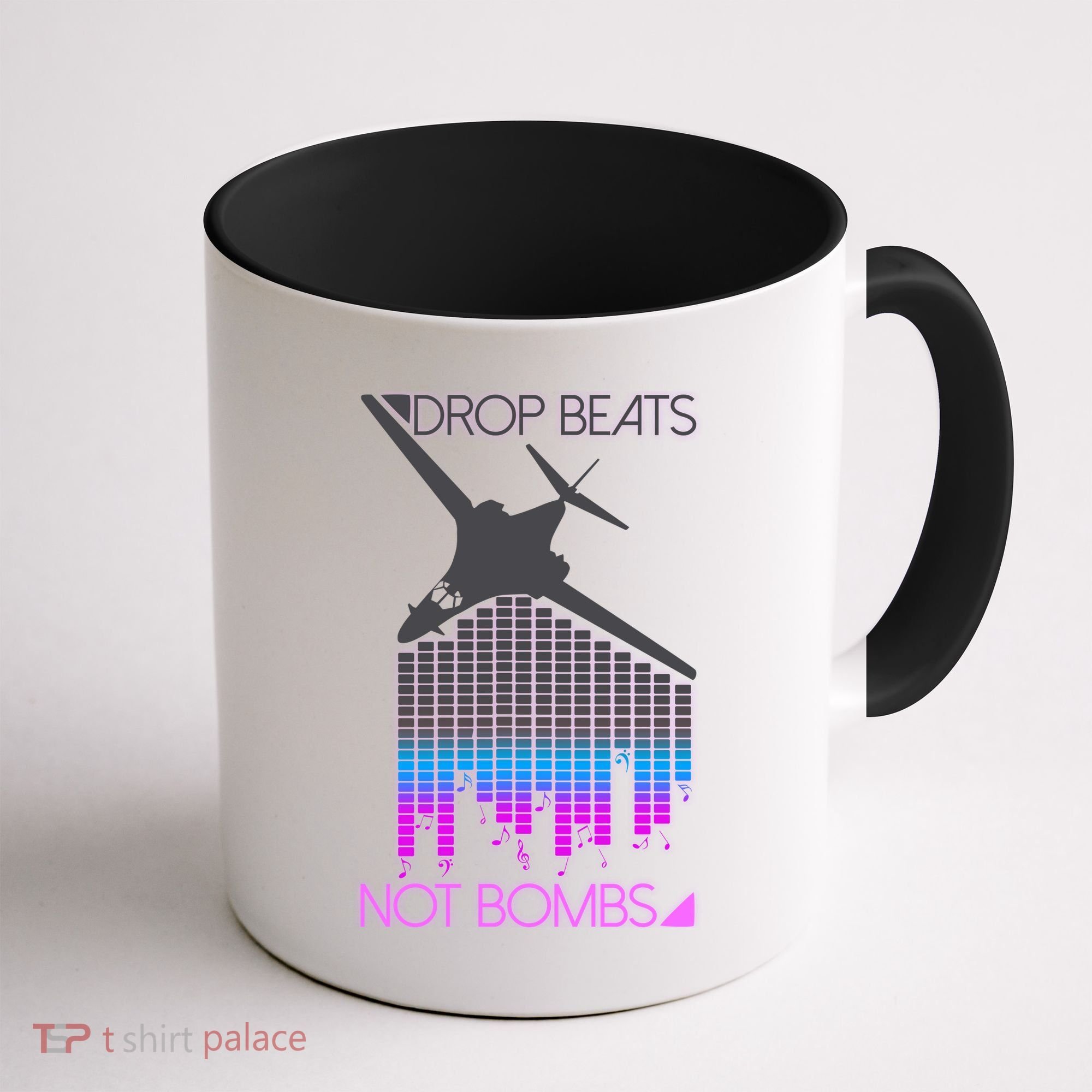 Drop Beats Not Bombs Coffee Mug