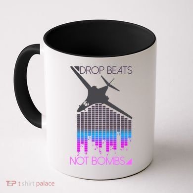 Drop Beats Not Bombs Coffee Mug