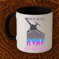 Drop Beats Not Bombs Coffee Mug thumb 2