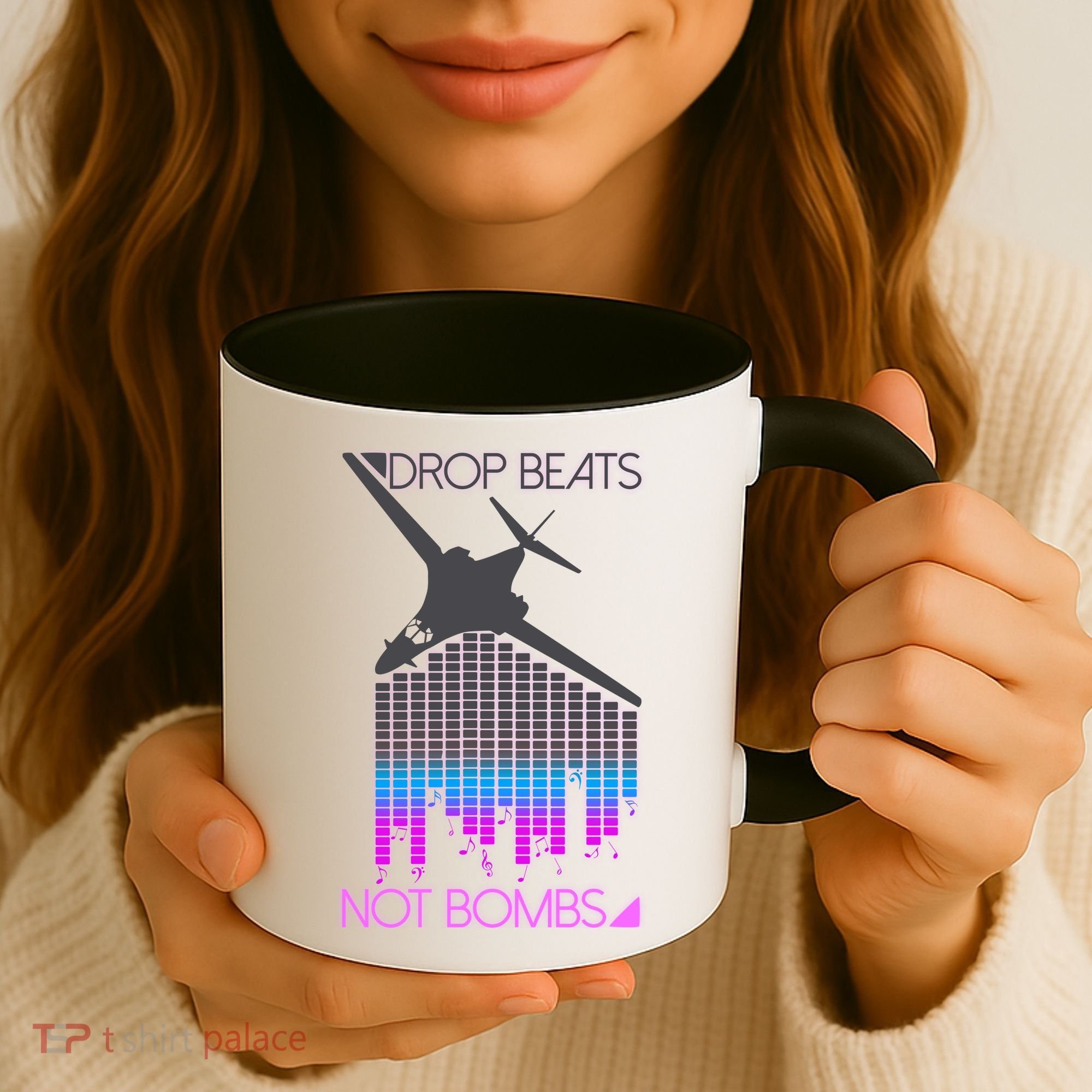 Drop Beats Not Bombs Coffee Mug