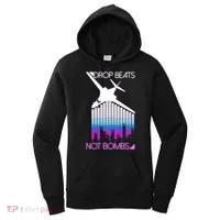 Drop Beats Not Bombs Women's Hoodie thumb 0