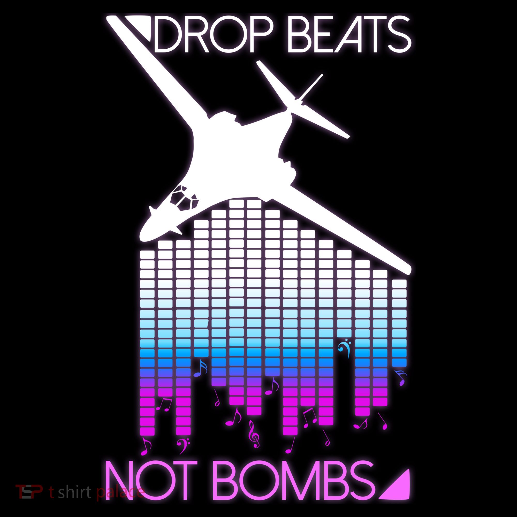 Drop Beats Not Bombs Women's Hoodie