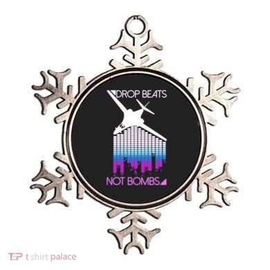 Drop Beats Not Bombs Ornament