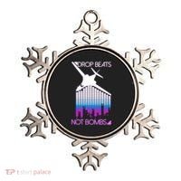 Drop Beats Not Bombs Ornament thumb 0