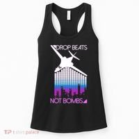 Drop Beats Not Bombs Women's Tank Top thumb 0