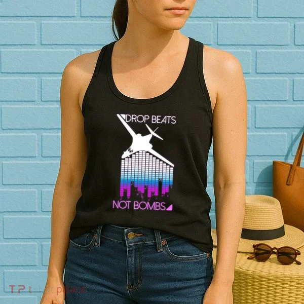 Drop Beats Not Bombs Women's Tank Top