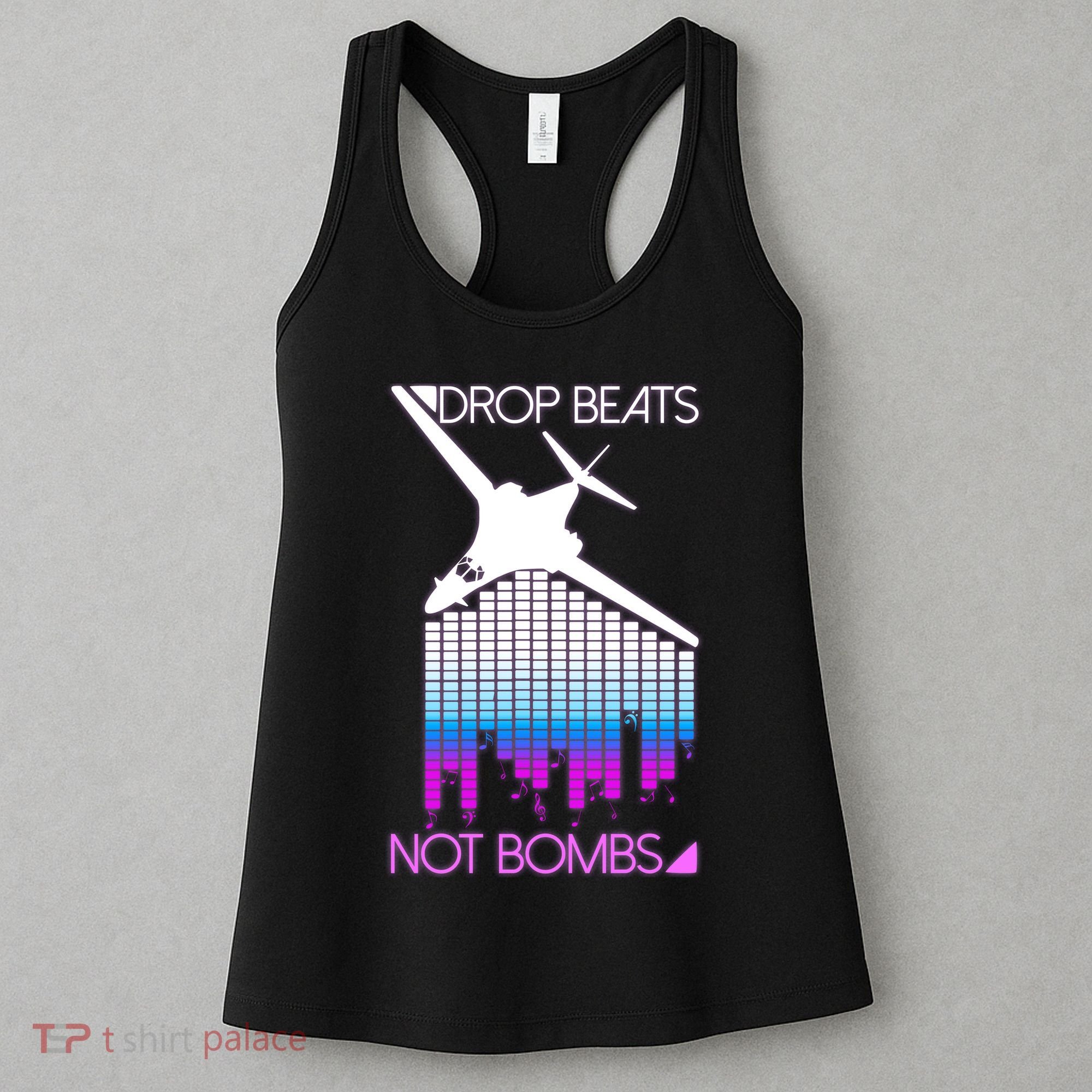 Drop Beats Not Bombs Women's Tank Top
