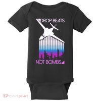 Drop Beats Not Bombs Baby Bodysuit thumb 0