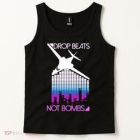 Drop Beats Not Bombs Tank Top thumb 2