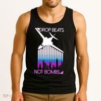 Drop Beats Not Bombs Tank Top thumb 3