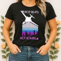 Drop Beats Not Bombs Women's T-Shirt thumb 2