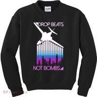 Drop Beats Not Bombs Kids Sweatshirt thumb 0