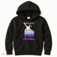 Drop Beats Not Bombs Kids Hoodie thumb 0