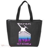 Drop Beats Not Bombs Tote Bag thumb 0