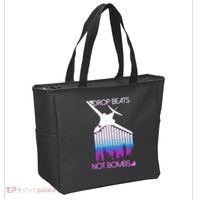 Drop Beats Not Bombs Tote Bag thumb 2