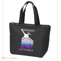 Drop Beats Not Bombs Tote Bag thumb 3