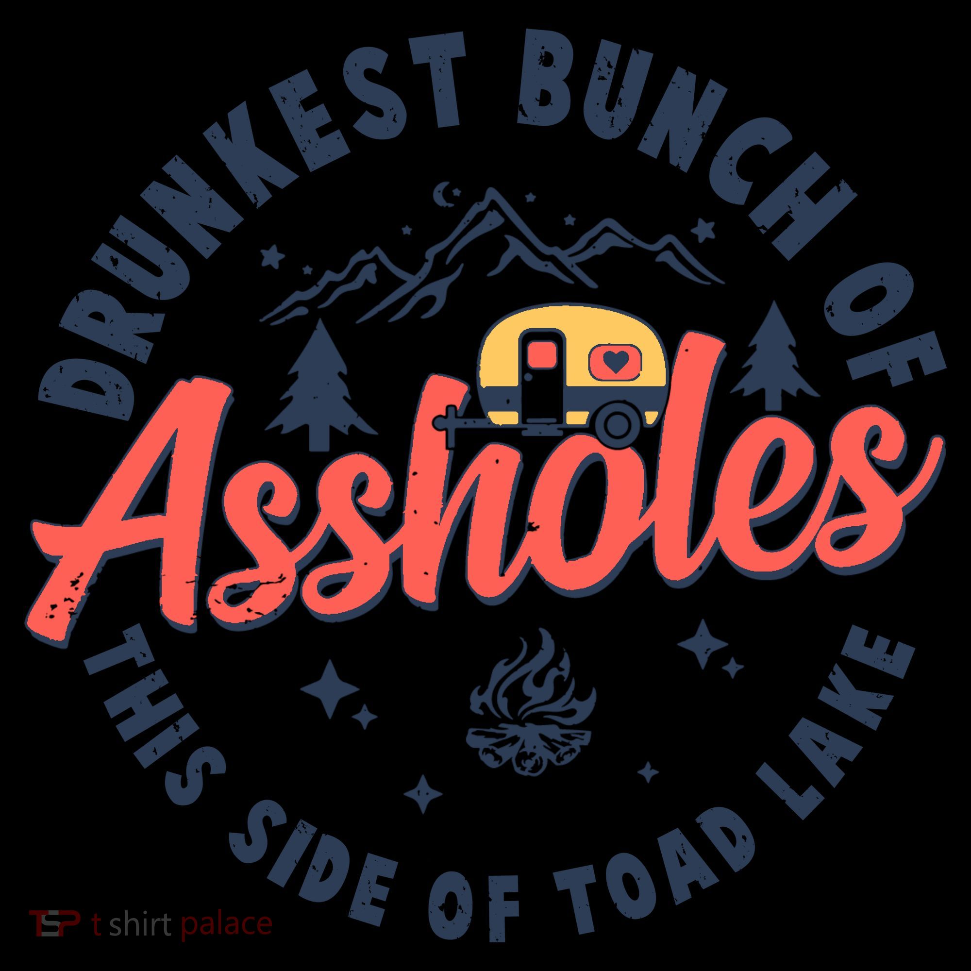 Drunkest Bunch Of Assholes This Side Of The Toad Lake 16oz Travel Tumbler