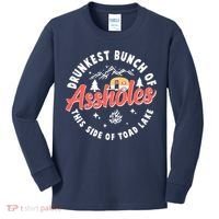 Drunkest Bunch Of Assholes This Side Of The Toad Lake Kids Long Sleeve Shirt thumb 0
