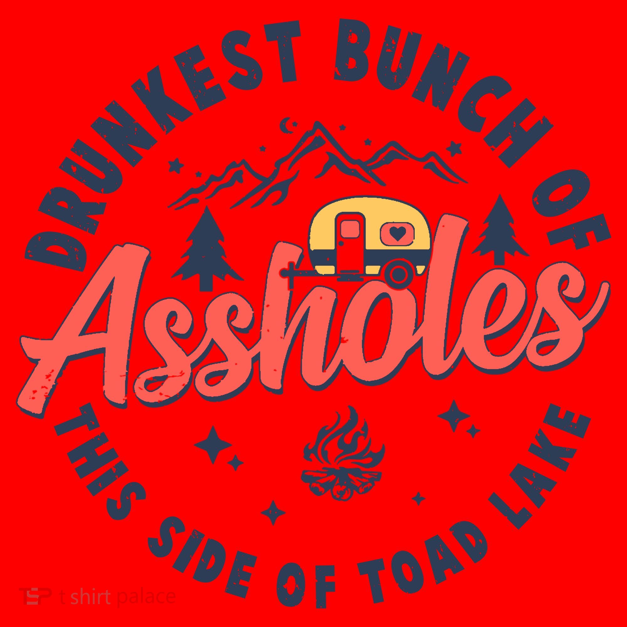 Drunkest Bunch Of Assholes This Side Of The Toad Lake Santa Hat