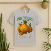 Detroit Big Onions Funny Football T-Shirt thumb 2