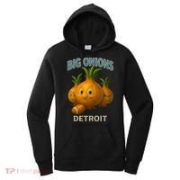 Detroit Big Onions Funny Football Women's Hoodie thumb 0