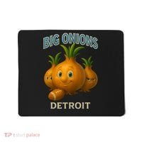 Detroit Big Onions Funny Football Mousepad thumb 0