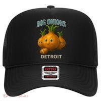 Detroit Big Onions Funny Football Hat thumb 0