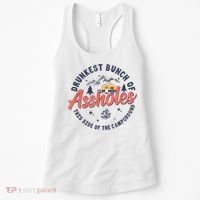 Drunkest Bunch Of Assholes This Side Of The Campground Women's Tank Top thumb 0