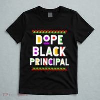 Dope Black Principal African American Job Proud Profession T-Shirt thumb 5
