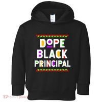 Dope Black Principal African American Job Proud Profession Toddler Hoodie thumb 0