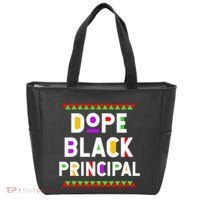 Dope Black Principal African American Job Proud Profession Tote Bag thumb 0