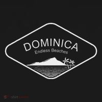 Dominica Beach Palms Caribbean Island Summer Gift Souvenir Women's Hoodie thumb 2