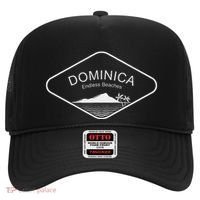 Dominica Beach Palms Caribbean Island Summer Gift Souvenir Hat thumb 0