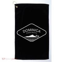 Dominica Beach Palms Caribbean Island Summer Gift Souvenir Golf Towel thumb 0