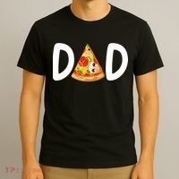 Dad Birthday Pizza 1st Birthday Pizza Family Matching T-Shirt thumb 3