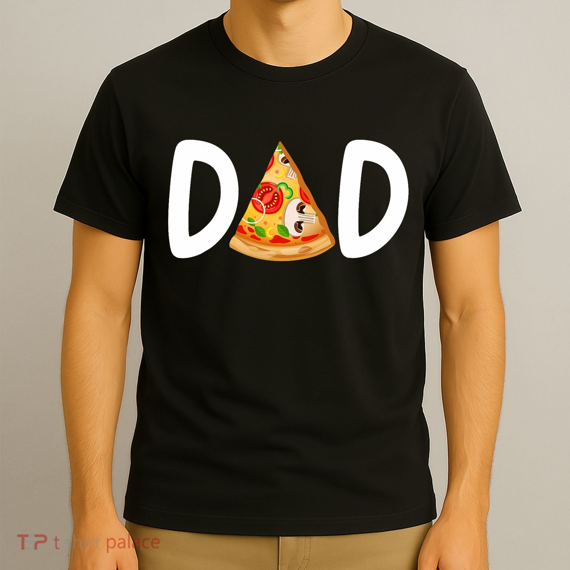 Dad Birthday Pizza 1st Birthday Pizza Family Matching T-Shirt