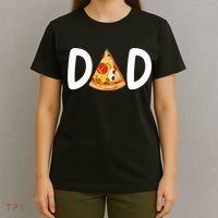 Dad Birthday Pizza 1st Birthday Pizza Family Matching T-Shirt thumb 4