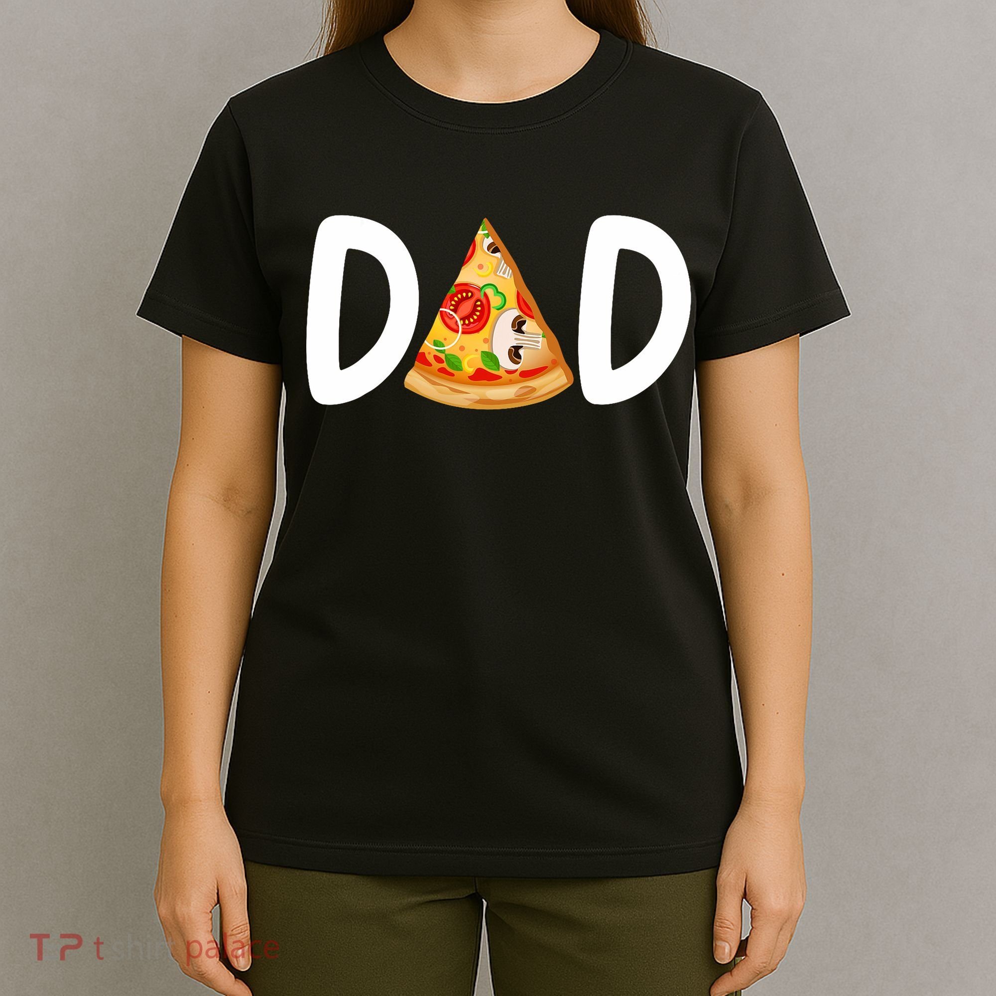 Dad Birthday Pizza 1st Birthday Pizza Family Matching T-Shirt