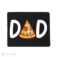 Dad Birthday Pizza 1st Birthday Pizza Family Matching Mousepad thumb 0