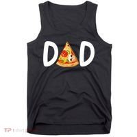 Dad Birthday Pizza 1st Birthday Pizza Family Matching Tank Top thumb 0