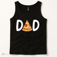 Dad Birthday Pizza 1st Birthday Pizza Family Matching Tank Top thumb 2