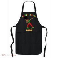 Dabbing Black Princess Juneteenth 1865 Black History Apron thumb 0