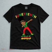Dabbing Black Princess Juneteenth 1865 Black History T-Shirt thumb 5