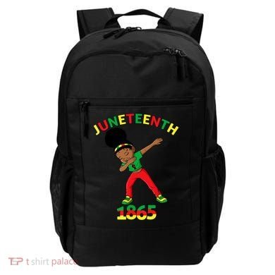 Dabbing Black Princess Juneteenth 1865 Black History Backpack